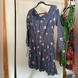 Abercrombie & Fitch Off-Shoulder Dress